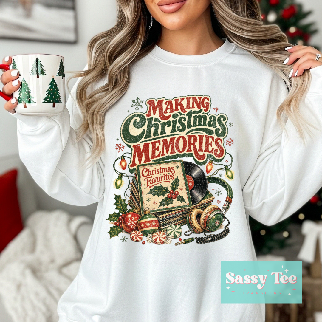 MAKING CHRISTMAS MEMORIES VINTAGE MUSIC **Preorder/Restock Ships in 5-10 biz days**