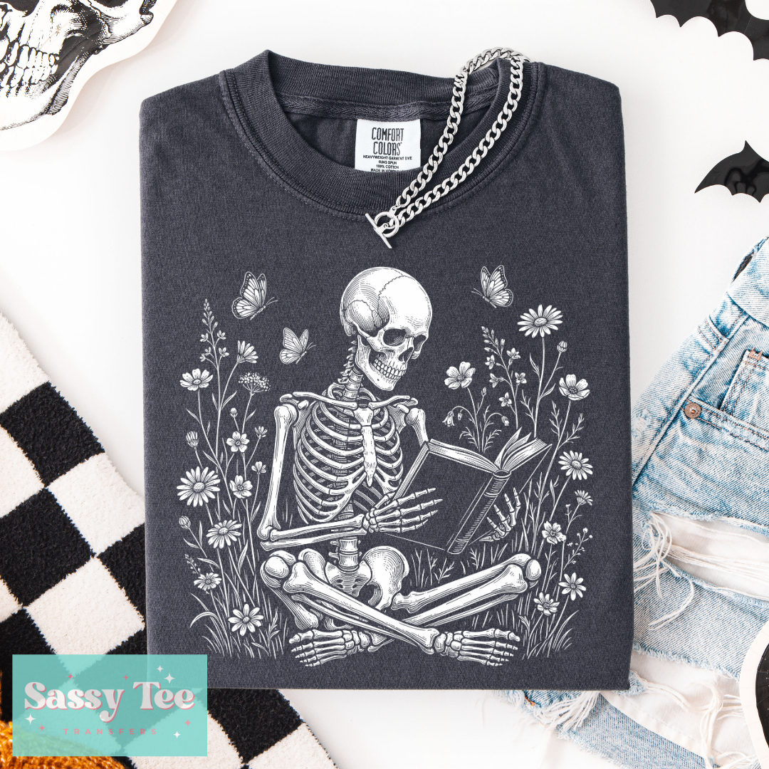 SKELTON READ FLOWERS WHITE **Preorder/Restock Ships in 5-10 biz days**