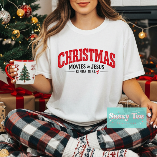 CHRISTMAS MOVIES JESUS KINDA GIRLS **Preorder/Restock Ships in 5-10 biz days**