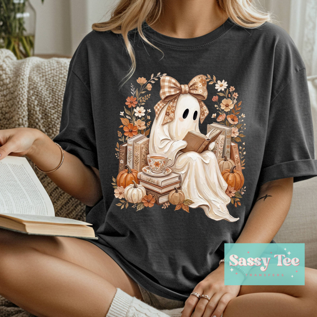 FALL GHOST READING FAUX TEXTURE PAINT **Preorder/Restock Ships in 5-10 biz days**