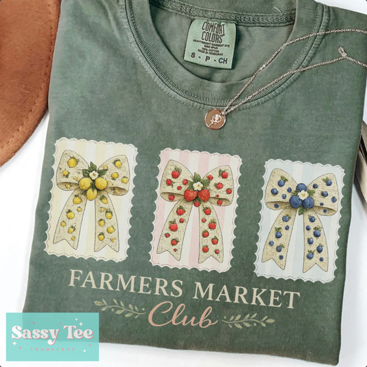 FARMER'S MARKET CLUB BOWS **Preorder/Restock Ships in 5-10 biz days**