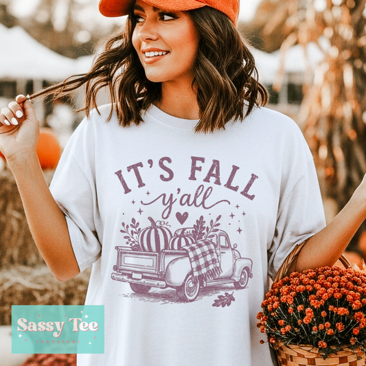 IT'S FALL Y'ALL TRUCK VINTAGE **Preorder/Restock Ships in 5-10 biz days**