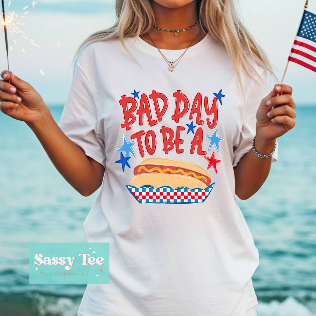 BAD DAY TO BE A HOTDOG AMERICA **Preorder/Restock Ships in 5-10 biz days**