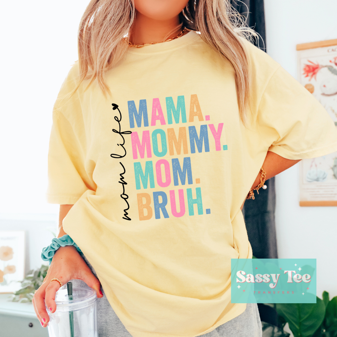 MOM LIFE PASTELS MAMA MOMMY MOM **Preorder/Restock Ships in 5-10 biz days**