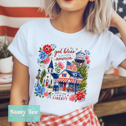 GOD BLESS AMERICA SMALL TOWN