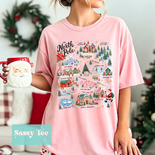 NORTH POLE MAP **Preorder/Restock Ships in 5-10 biz days**