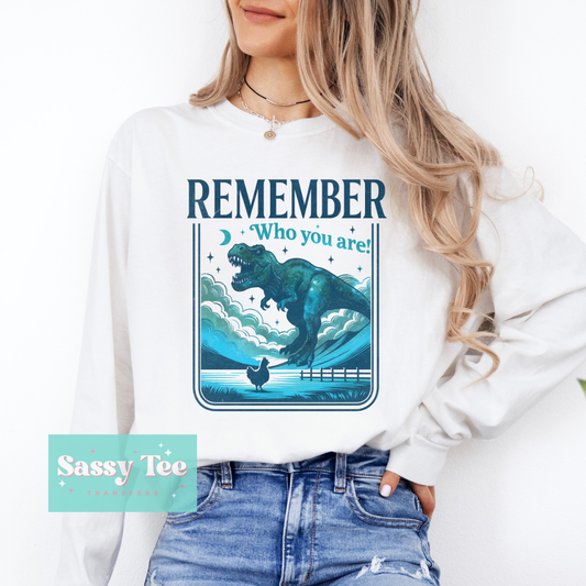 REMEMBER WHO YOU ARE DINO CHICKEN **Preorder/Restock Ships in 5-10 biz days**