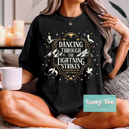 DANCING THROUGH THE LIGHTNING STRIKES DRAGON BOOK **Preorder/Restock Ships in 5-10 biz days**