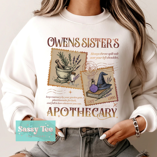 WITCH SISTERS APOTHECARY STAMPS PRACTICAL MAGIC **Preorder/Restock Ships in 5-10 biz days**