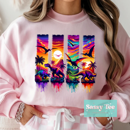 DINOSAURS BRIGHT COLORS **Preorder/Restock Ships in 5-10 biz days**