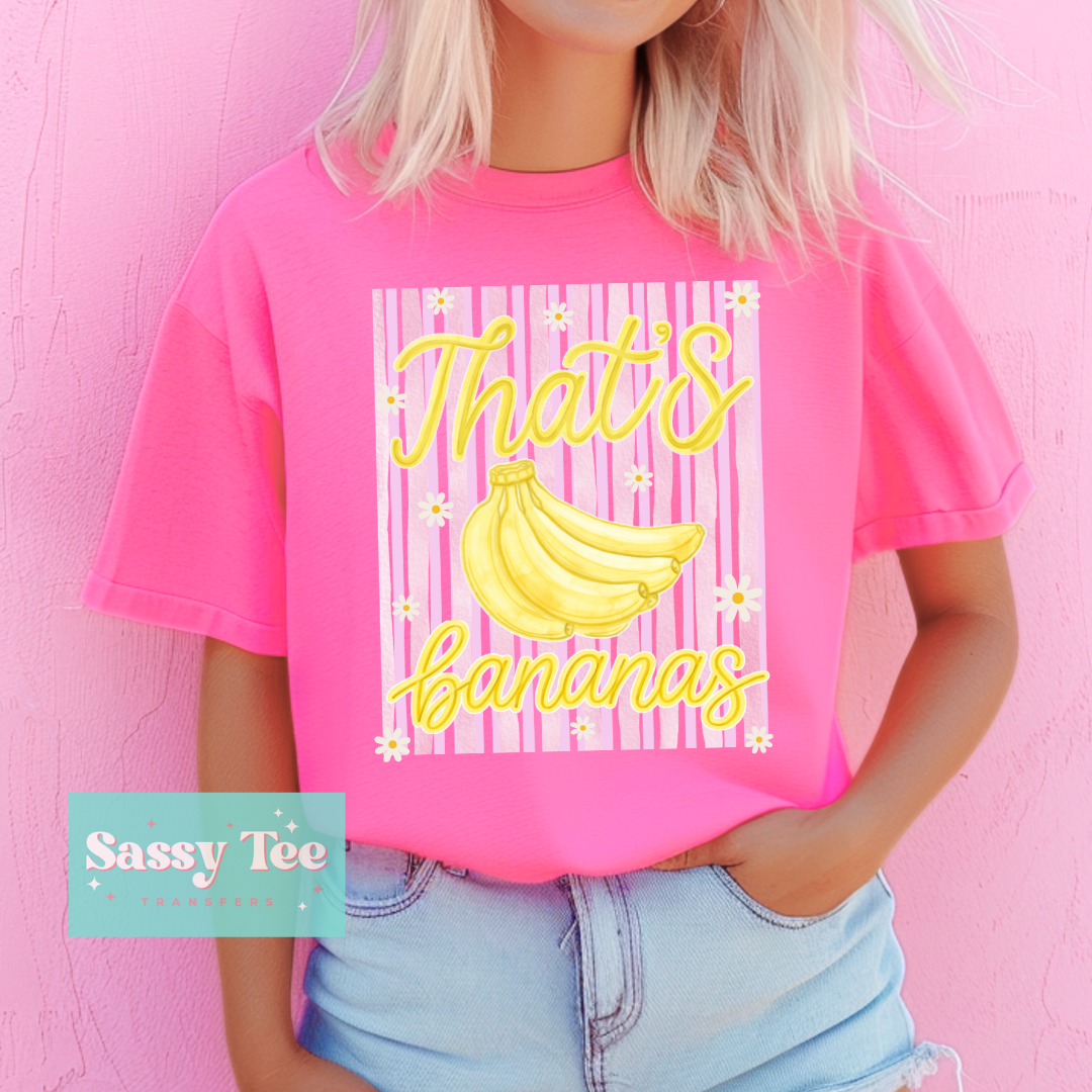 THAT'S BANANAS BRIGHT PREPPY STRIPES **Preorder/Restock Ships in 5-10 biz days**