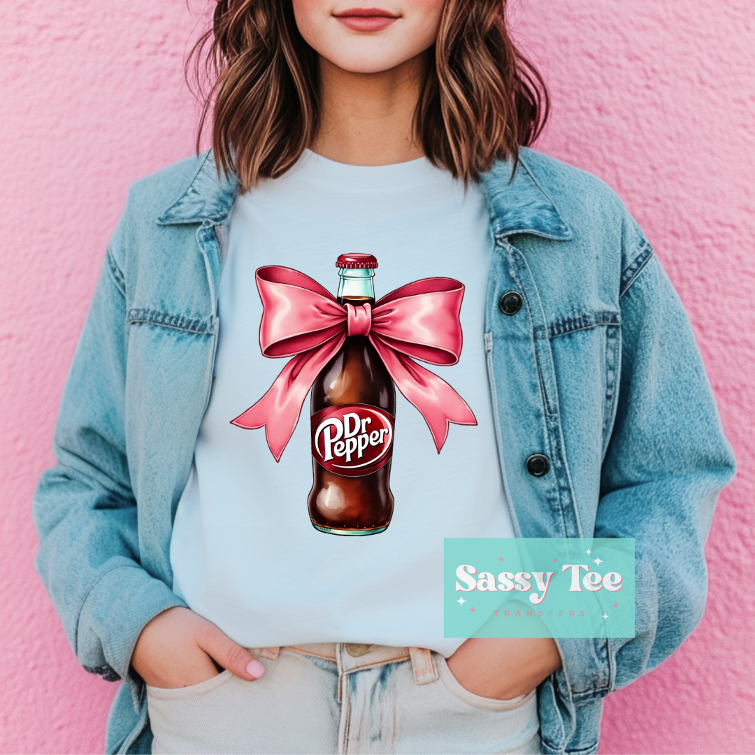 SODA DR PEPPER BOW COQUETTE *Preorder, Ships in 5-12 biz days*