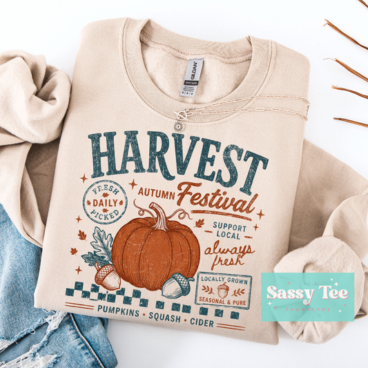 HARVEST FESTIVAL VINTAGE CHECKER **Preorder/Restock Ships in 5-10 biz days**