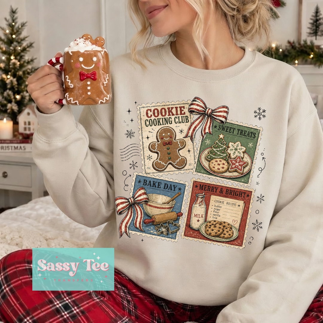 COOKIE COOKING CLUB STAMPS **Preorder/Restock Ships in 5-10 biz days** •