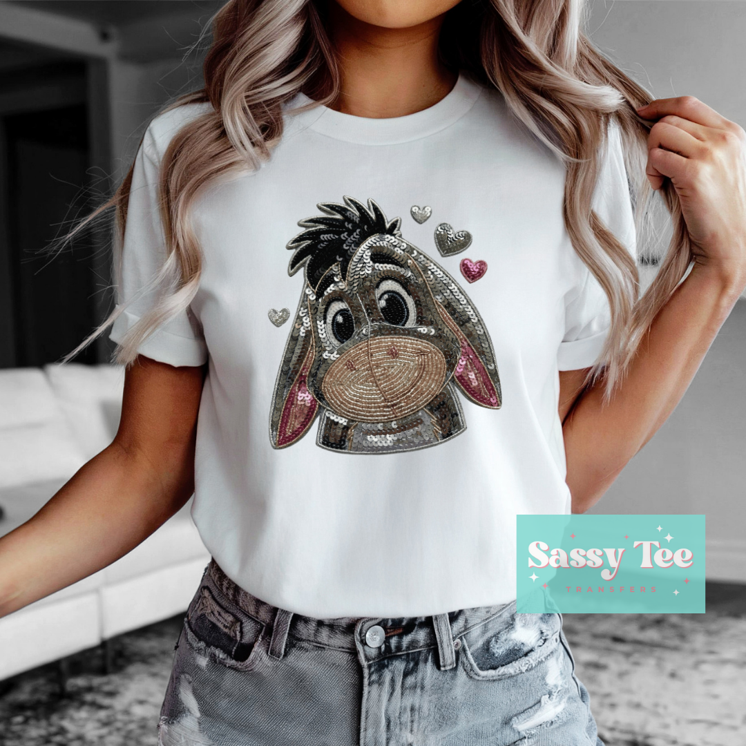 EEYOR HEARTS FAUX SEQUINS **Preorder/Restock Ships in 5-10 biz days**