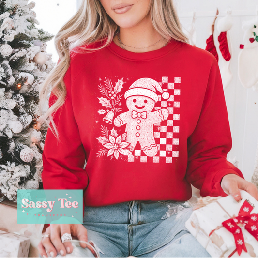 RETRO WHITE GINGERBREAD MAN **Preorder/Restock Ships in Est. 5-10 biz days**