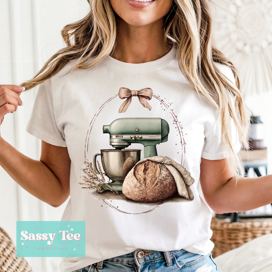 SOURDOUGH BREAD HOME MADE VINTAGE PINK BOW **Preorder/Restock Ships in 5-10 biz days**