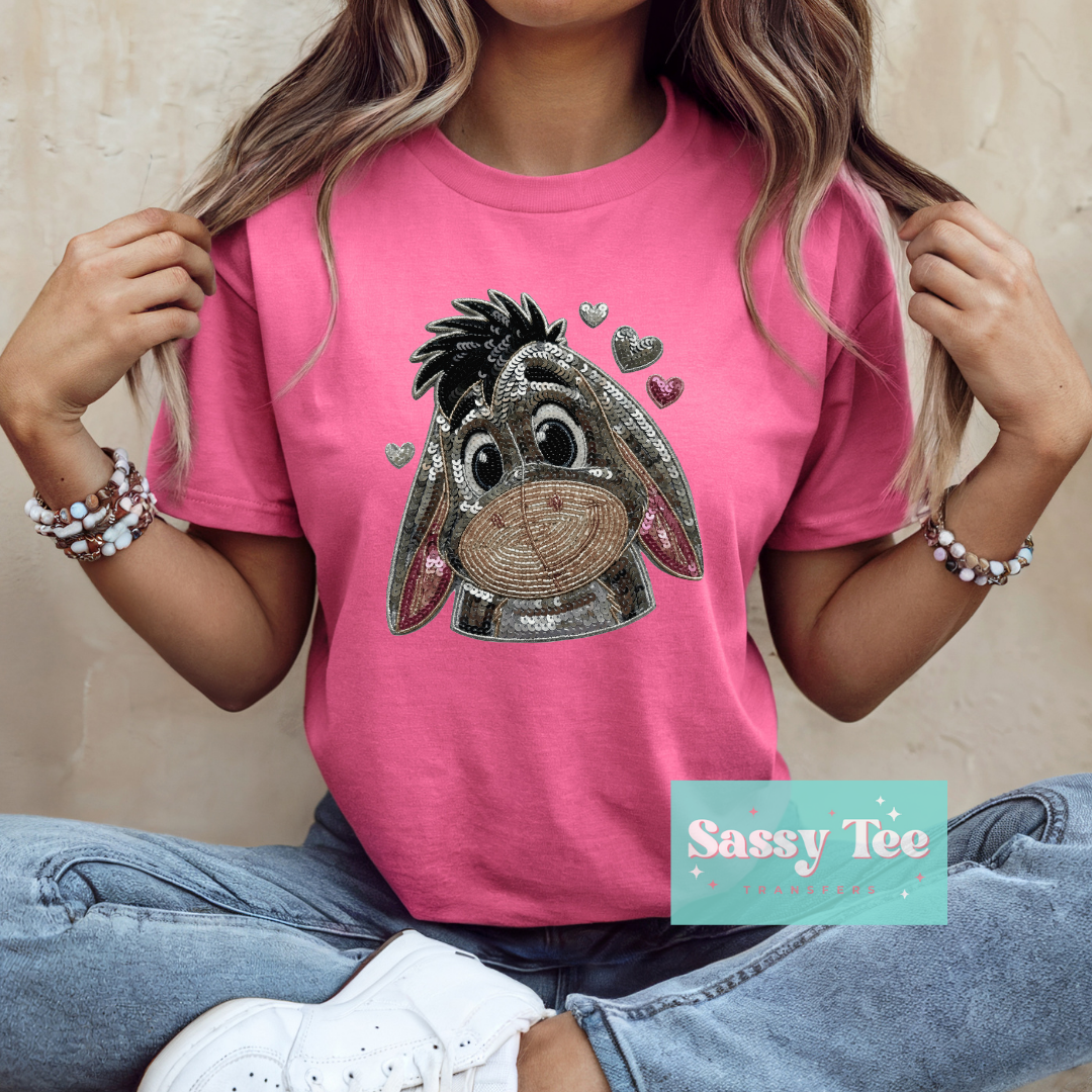 EEYOR HEARTS FAUX SEQUINS **Preorder/Restock Ships in 5-10 biz days**