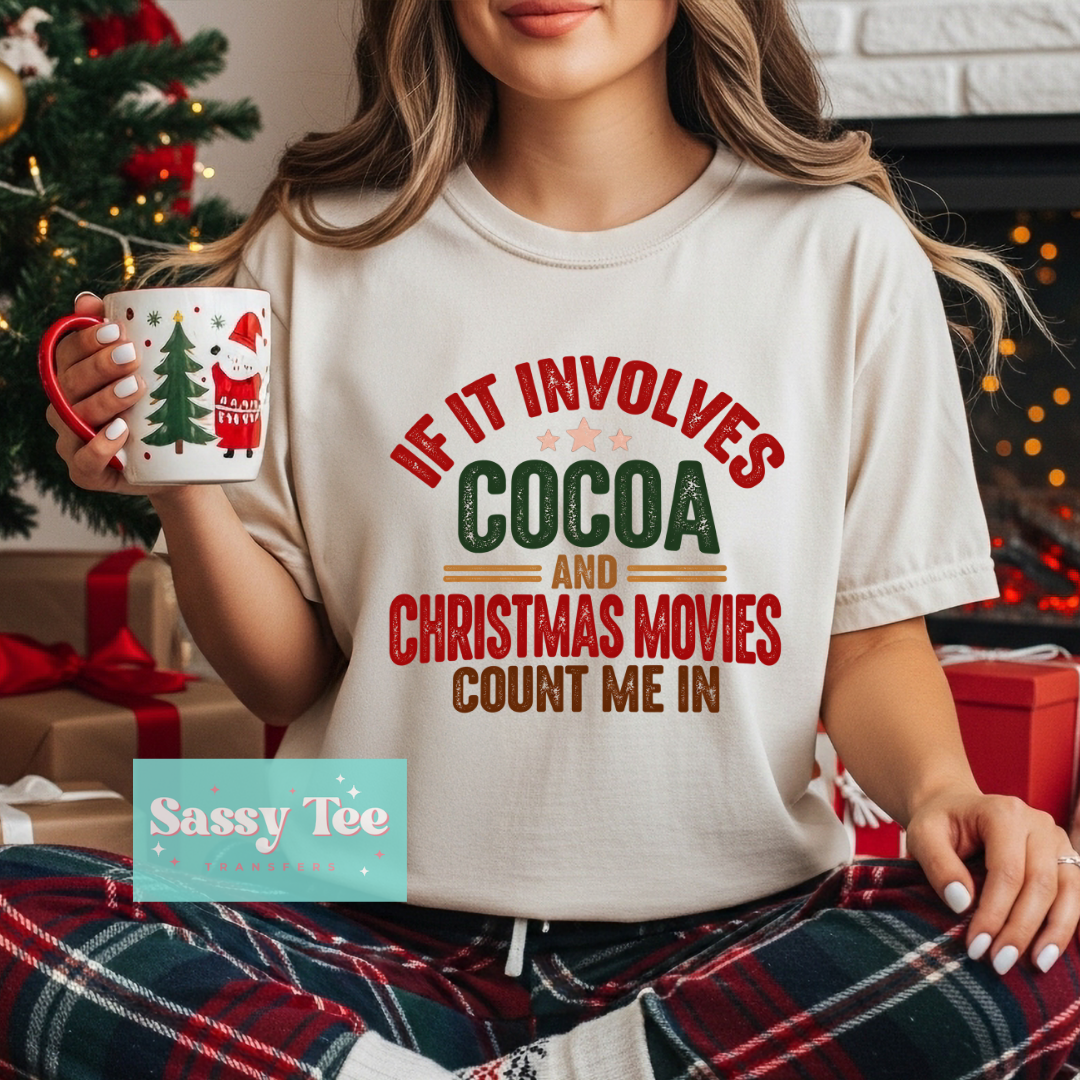 IF IT INVOLVES COCOA CHRISTMAS MOVIES COUNT ME IN **Preorder/Restock Ships in 5-10 biz days**