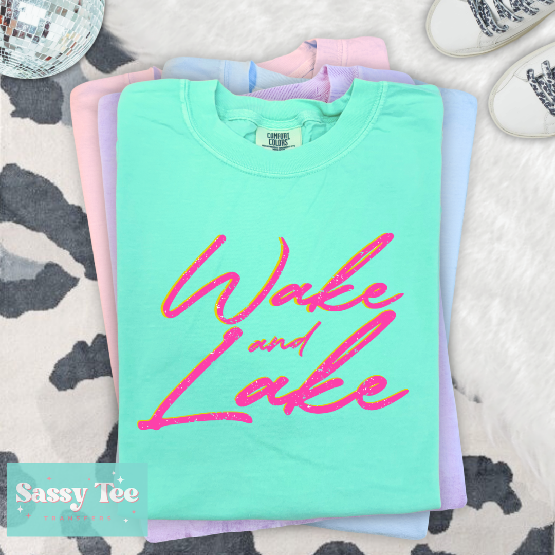 WAKE AND LAKE PINK **Preorder/Restock Ships in 5-10 biz days**