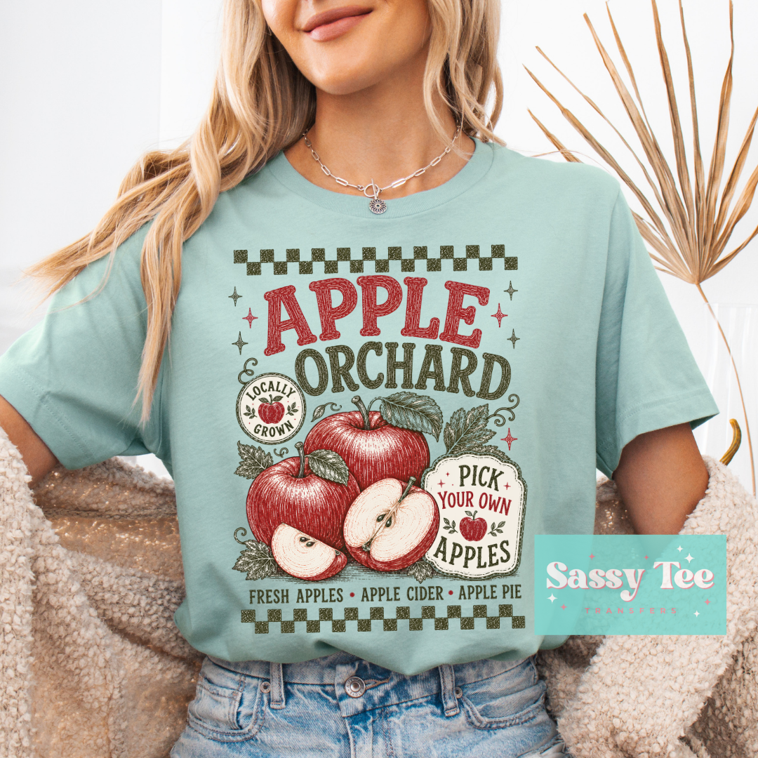 APPLE ORCHARD VINTAGE CHECKERS **Preorder/Restock Ships in 5-10 biz days**