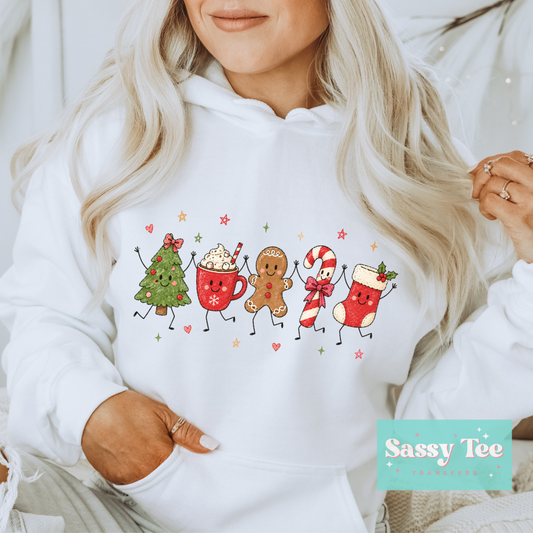 CHRISTMAS DOODLES TREE COCOA GINGERBREAD CANDYCANE **Preorder/Restock Ships in 5-10 biz days**