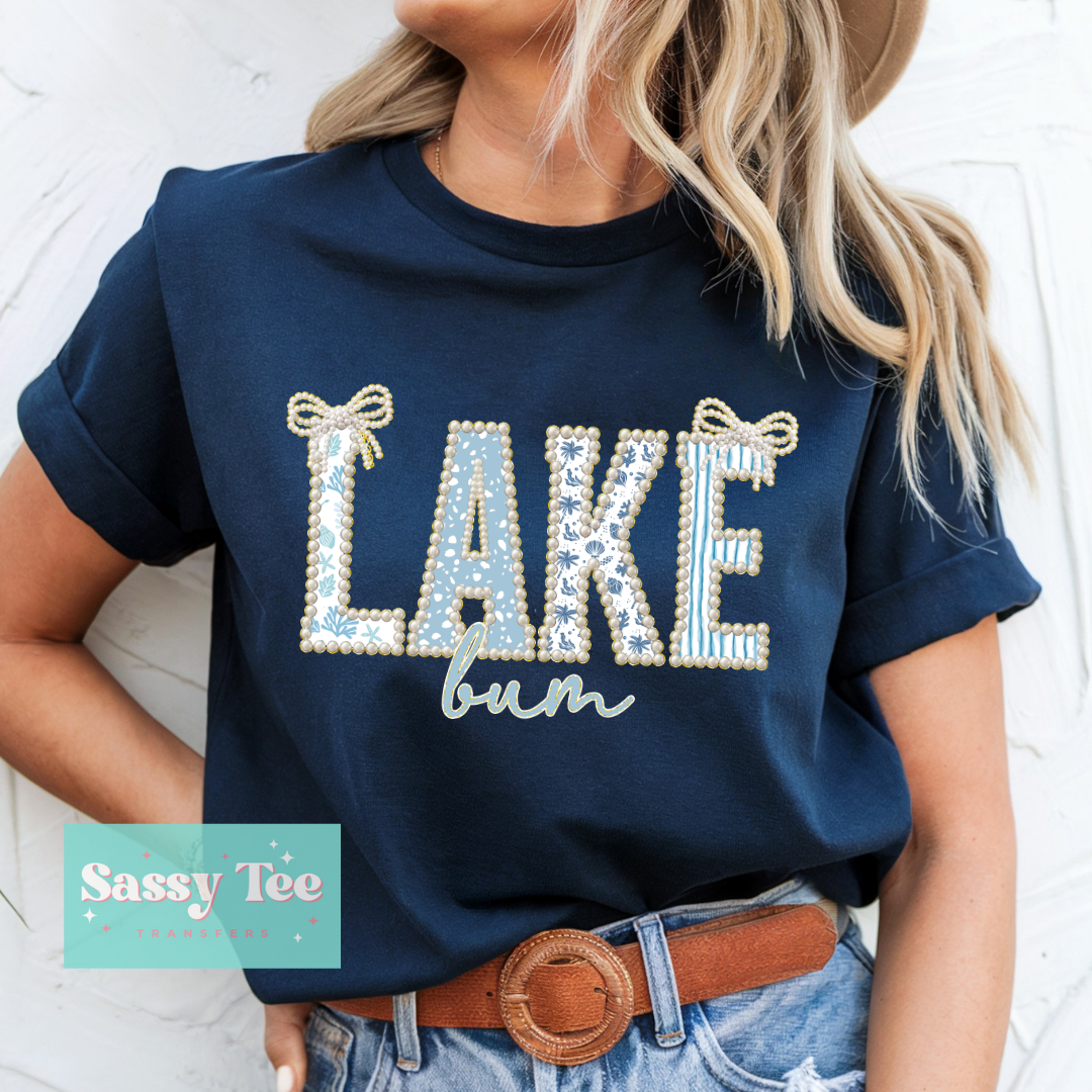 LAKE BUM BLUE FAUX PEARLS **Preorder/Restock Ships in 5-10 biz days**