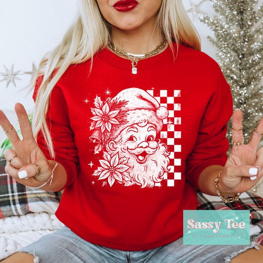 RETRO WHITE SANTA **Preorder/Restock Ships in Est. 5-10 biz days**