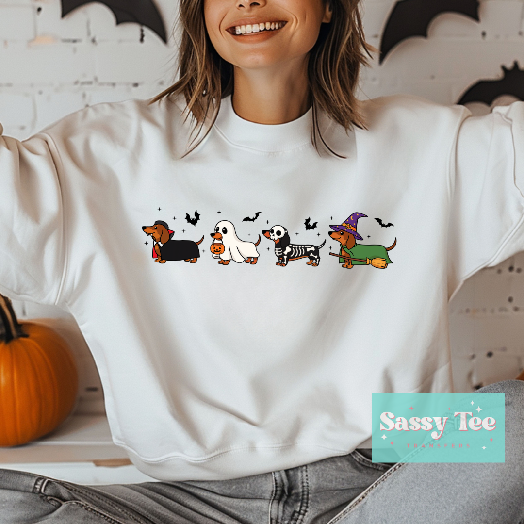SPOOKY COSTUMES DACHSHUNDS **Preorder/Restock Ships in 5-10 biz days**