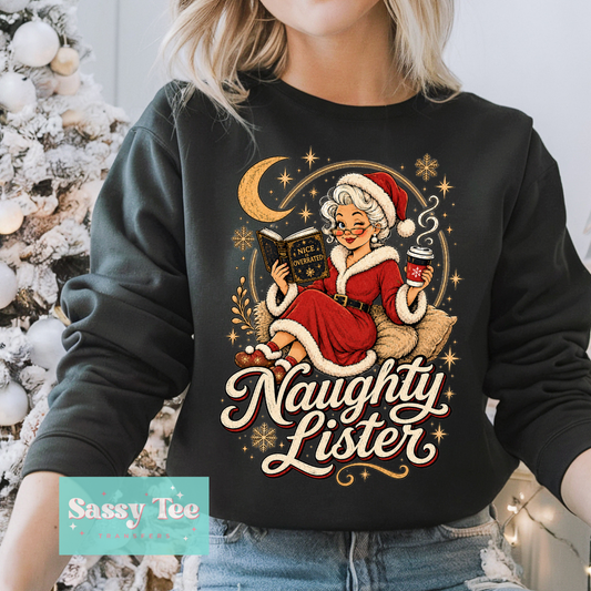 NAUGHTY LISTER VINTAGE MRS. CLAUSE BOOK SMUT **Preorder/Restock Ships in 5-10 biz days**