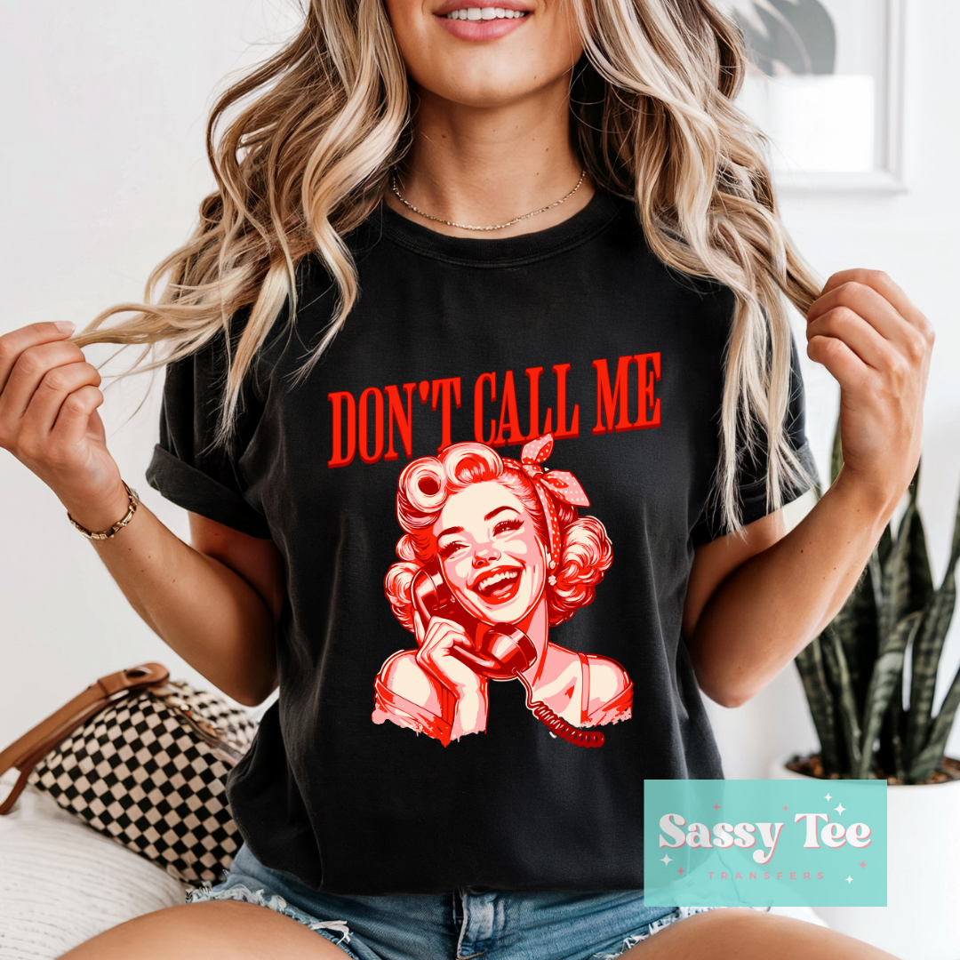 DON'T CALL ME VINTAGE ANTI VALENTINE **Preorder/Restock Ships in 5-10 biz days**