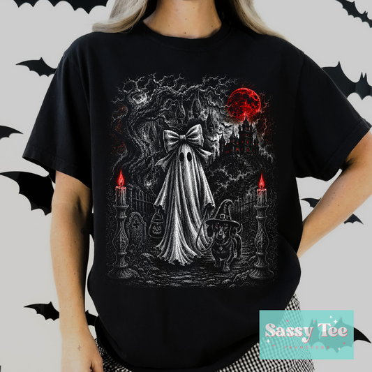 GHOST DACHSHUND For Darker Colors **Preorder/Restock Ships in 5-10 biz days**