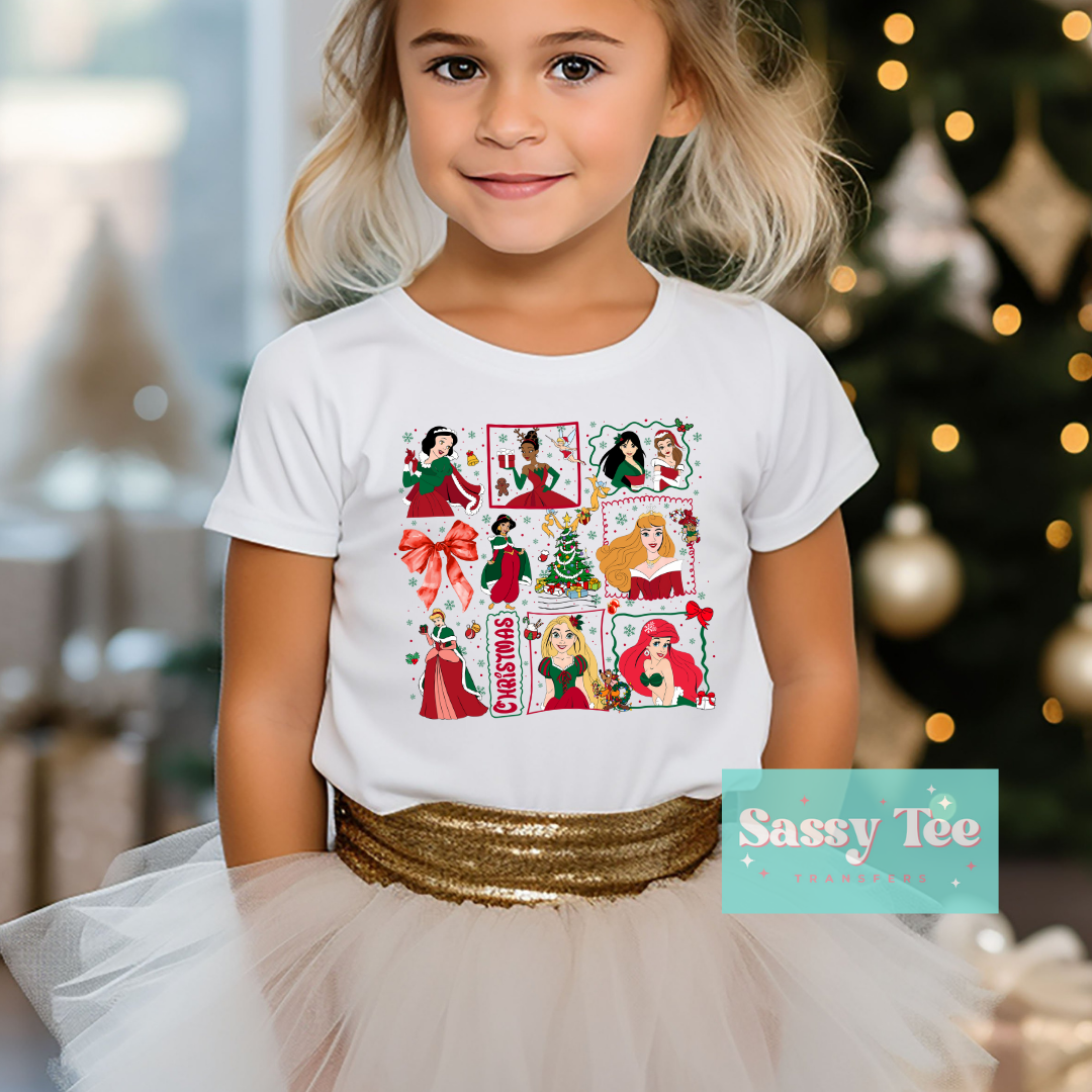 PRINCESS CHRISTMAS FRAMES Kids **Preorder/Restock Ships in Est. 5-10 biz days**