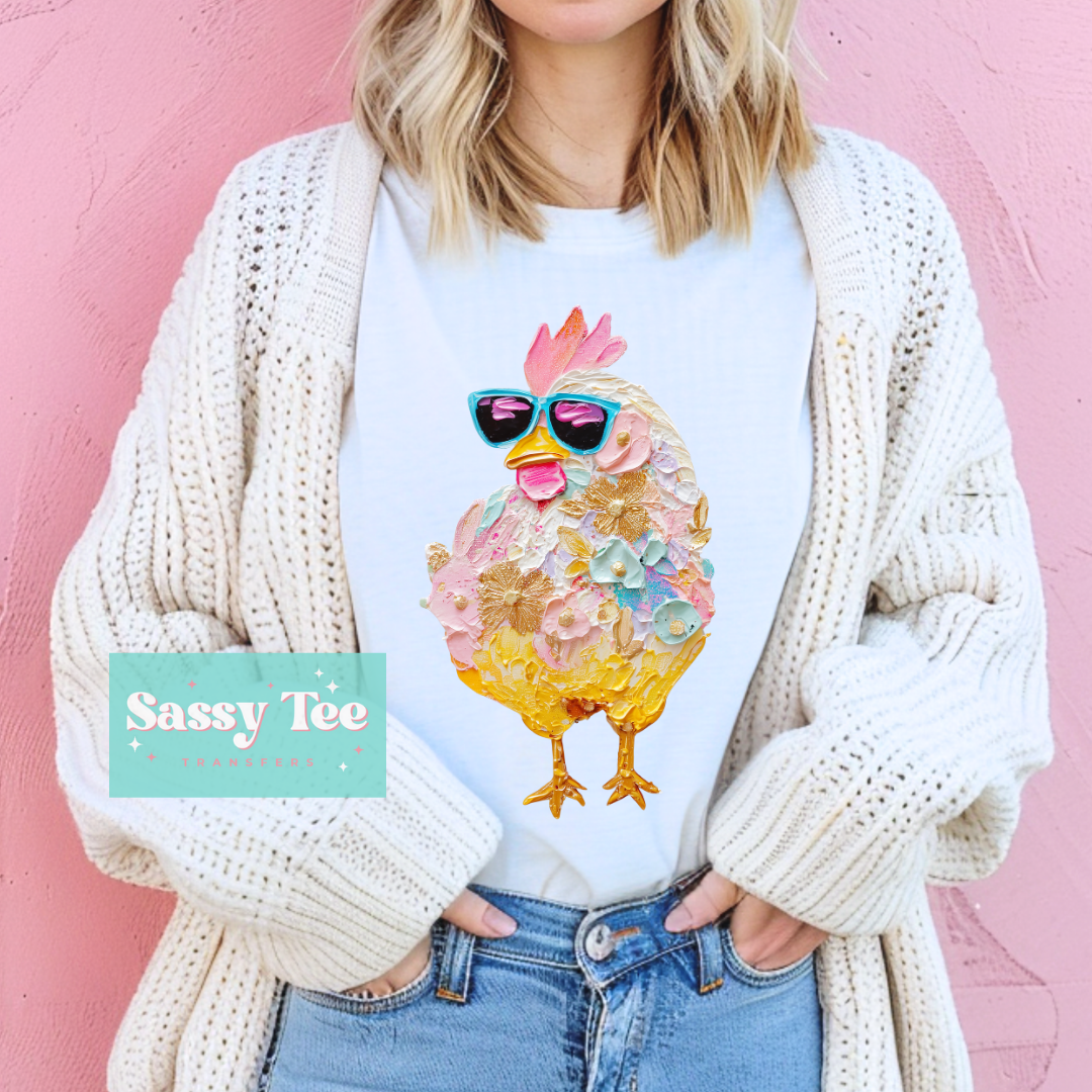 CHICKEN FAUX TEXTURE PAINT – Sassy Tee Transfers