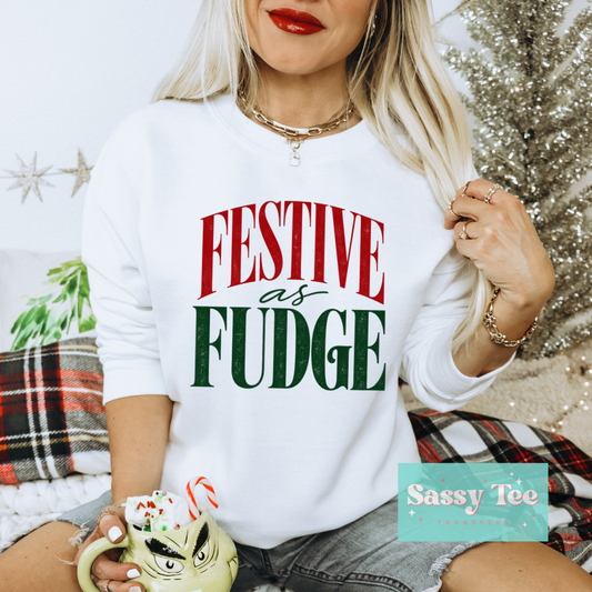FESTIVE AS FUDGE **Preorder/Restock Ships in 5-10 biz days**