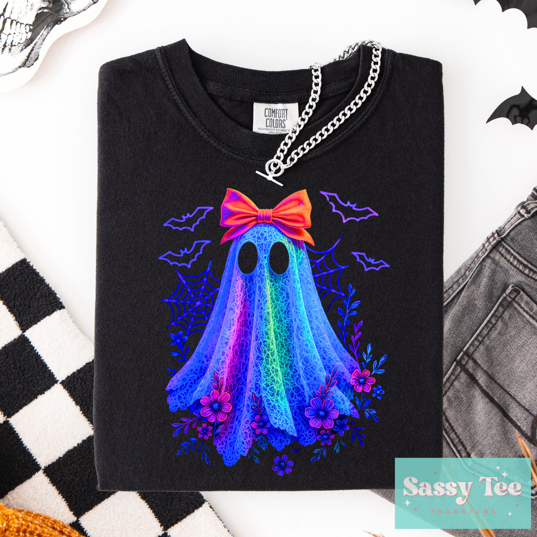 GHOST LACE NEON COLORS For Darker Colors **Preorder/Restock Ships in 5-10 biz days**