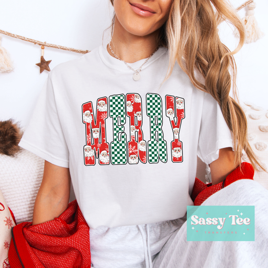 MERRY SANTA RETRO RED **Preorder/Restock Ships in Est. 5-10 biz days**