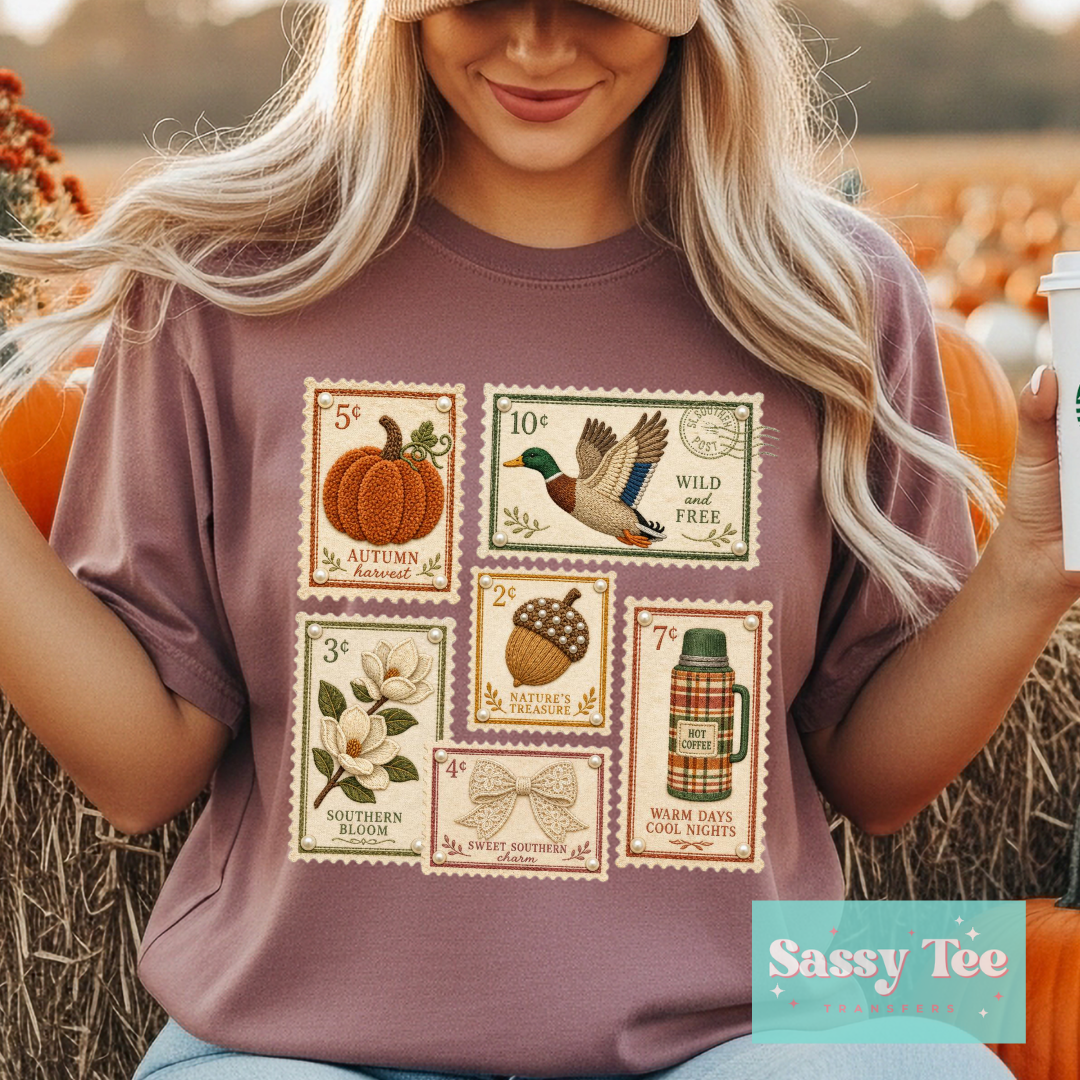 FALL STAMPS PUMPKIN DUCK **Preorder/Restock Ships in 5-10 biz days**