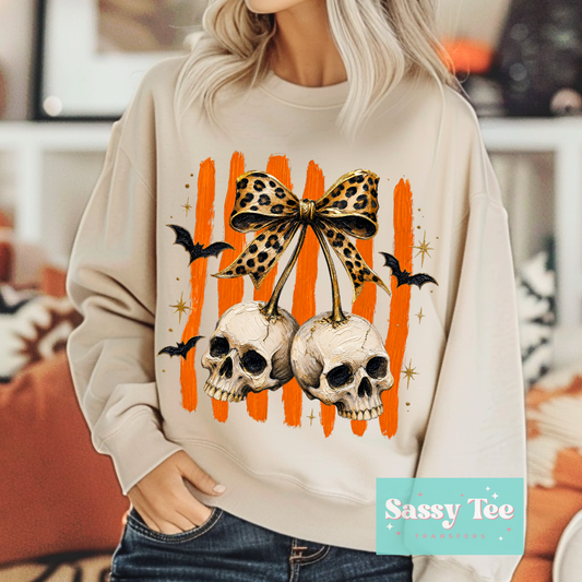 SKULLS CHERRIES LEOPARD BOW BATS STRIPES **Preorder/Restock Ships in 5-10 biz days**