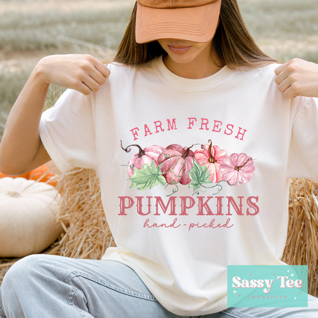 FARM FRESH PUMPKINS VINE PINK **Preorder/Restock Ships in 5-10 biz days**