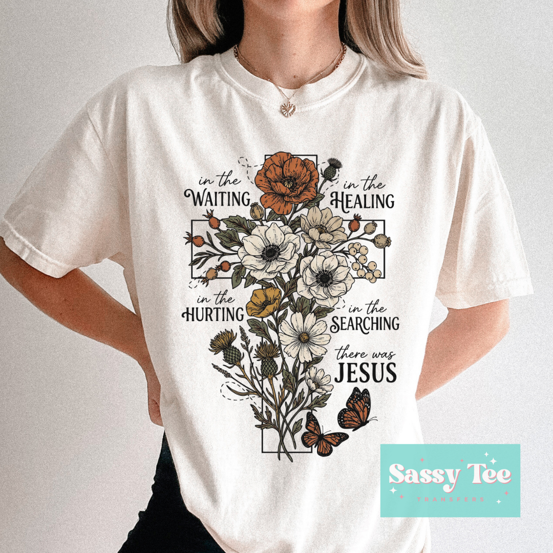 CROSS FLORAL FAITH IN THE WAITING HEALING **Preorder/Restock Ships in 5-10 biz days**