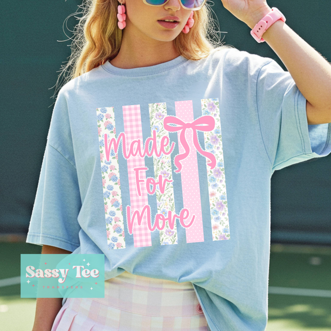 MADE FOR MORE PREPPY HYDRANGEA FLORAL **Preorder/Restock Ships in 5-10 biz days**