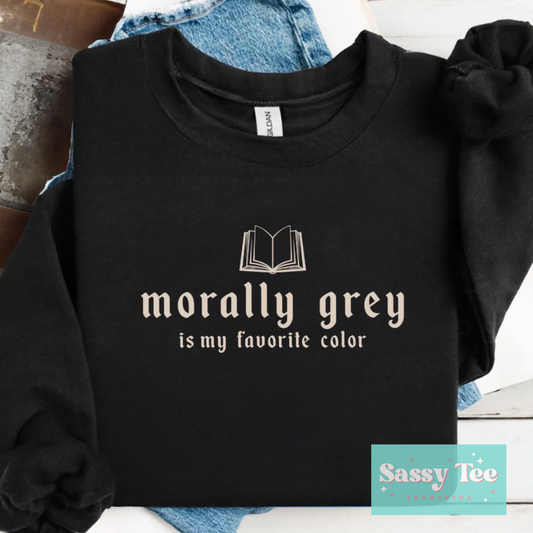 MORALLY GREY IS MY FAVORITE COLOR BOOKS **Preorder/Restock Ships in Est. 5-10 biz days**
