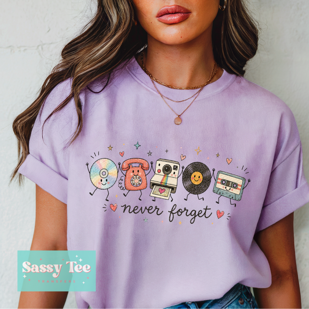 NEVER FORGET CLASSIC VINTAGE DOODLE **Preorder/Restock Ships in 5-10 biz days**