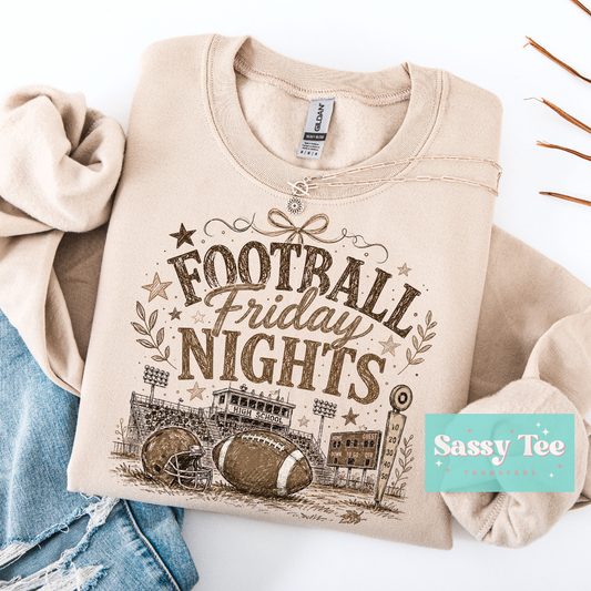 FOOTBALL AND FRIDAY NIGHTS VINTAGE FIELD **Preorder/Restock Ships in 5-10 biz days**
