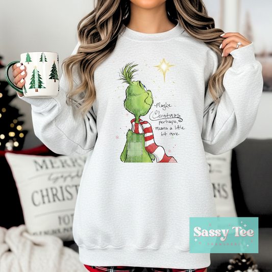 GREEN MAN MAYBE CHRISTMAS STAR PERHAPS MEANS MORE VINTAGE **Preorder/Restock Ships in 5-10 biz days**