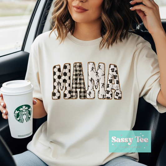 MAMA SOCCER FAUX YARN **Preorder/Restock Ships in 5-10 biz days**