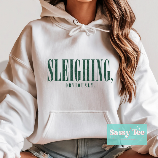 SLEIGHING OBVIOUSLY GREEN **Preorder/Restock Ships in 5-10 biz days**