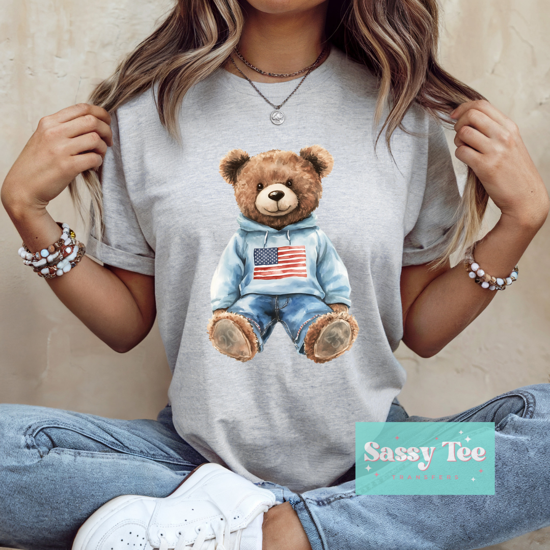 TEDDY USA FLAG **Preorder/Restock Ships in 5-10 biz days**