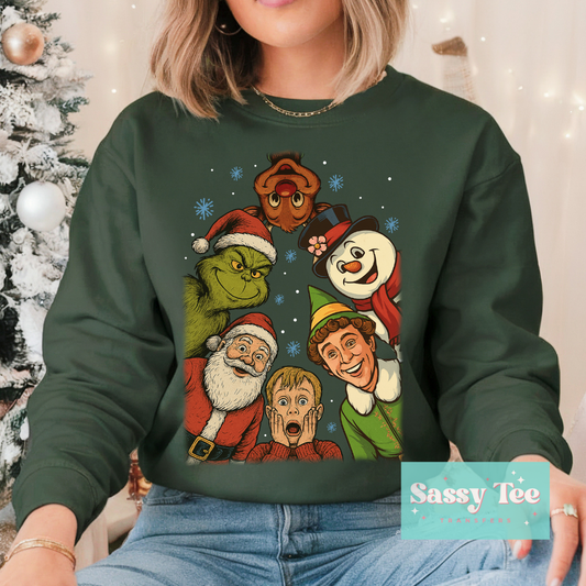 CHRISTMAS MOVIE FRIENDS LOOK DOWN **Preorder/Restock Ships in 5-10 biz days**